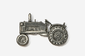 #935 - Tractor Antiqued Pewter Pin