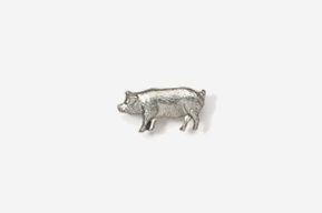 #M446 - Pig Pewter Mini-Pin
