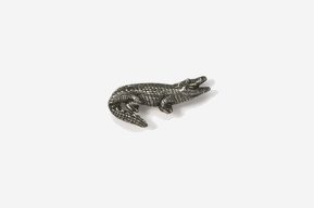 #M600 - Alligator Pewter Mini-Pin