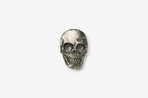 #M810 - Skull Pewter Mini-Pin