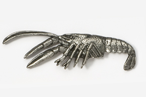 A metal sculpture of a scorpion 's claws.