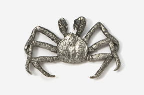 A metal crab is shown in this picture.