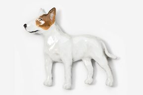 Bull Terrier Hand Painted Pin