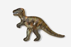 A toy dinosaur is shown in this picture.