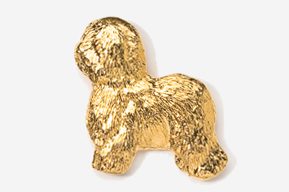 A gold dog is shown in this image.