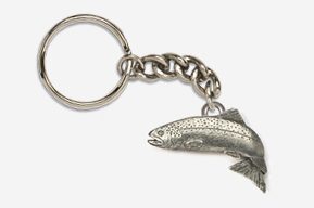 A keychain with a fish on it