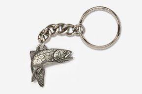 A keychain with a fish on it