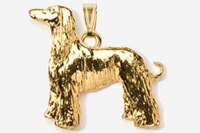 A gold plated dog is shown in this picture.