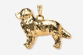 A gold dog is shown in this picture.