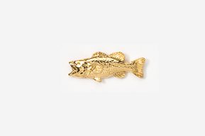 A gold fish is shown on the white background.